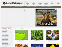 Tablet Screenshot of hellowallpaper.com